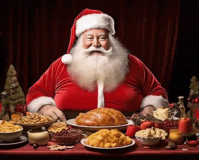 de-kerstman-zweeft-weg-na-een-overdadig-kerstdiner-een-humoristische-ai-creatie.webp