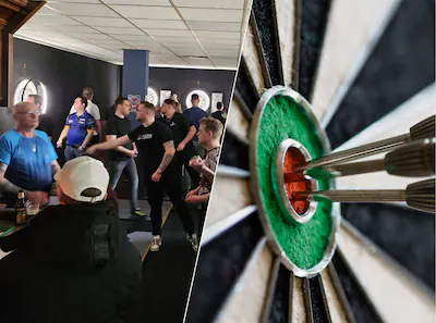 drukte-bij-merwedarts-tijdens-een-toernooi-foto-prive-closeup-view-of-silhouette-of-three-darts-stic.webp