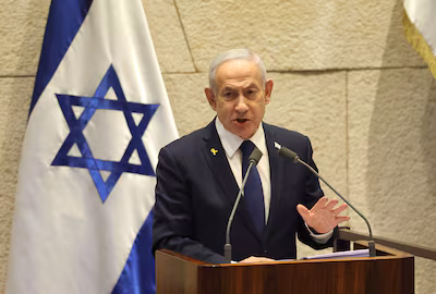 epa12516451-israel-s-prime-minister-benjamin-netanyahu-speaks-during-a-plenary-session-at-the-knesse.avif