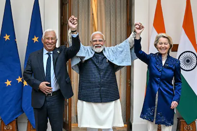 topshot-indias-prime-minister-narendra-modi-c-poses-for-a-photograph-with-european-commission-presid.webp