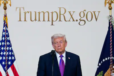 epa12707919-us-president-donald-j-trump-looks-on-during-an-event-to-present-trumprx-a-website-for-co.webp