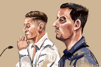 zwolle-rechtbanktekening-van-verdachten-stefan-p-rechts-en-jord-van-w-in-de-rechtbank-van-zwolle-de.avif